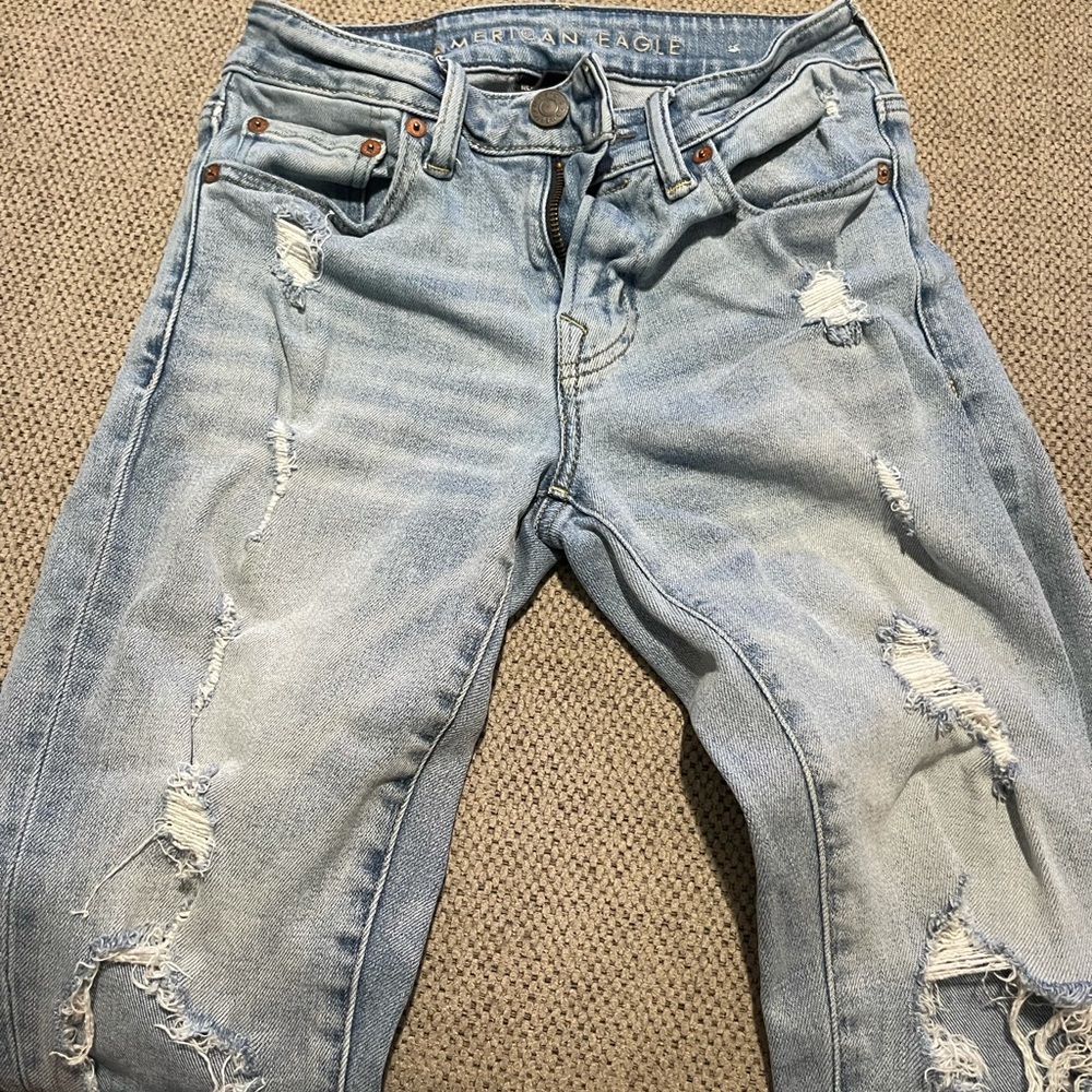 American Eagle skinny next level flex jeans